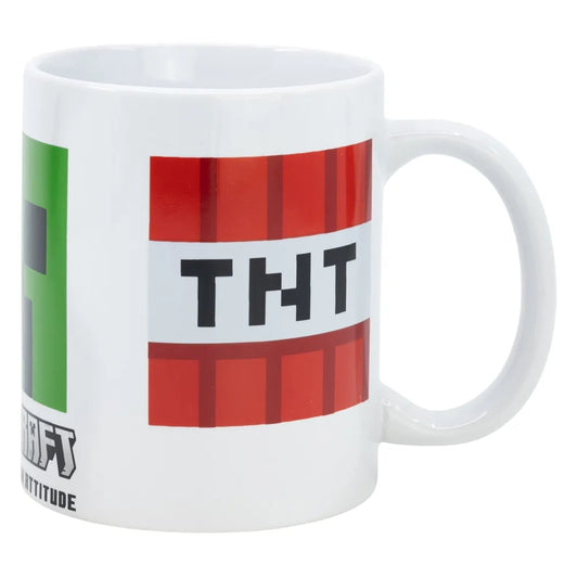 Minecraft Gamer Creeper TNT Kaffeetasse Teetasse Keramik Tasse 325 ml - WS-Trend.de