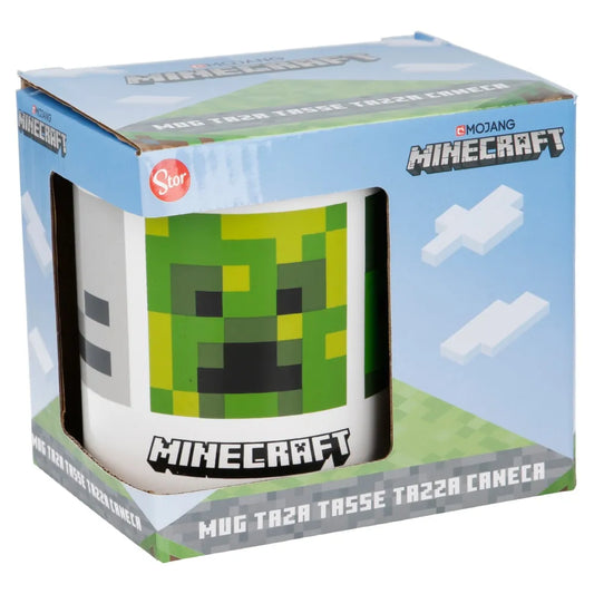 Minecraft Gamer Creeper Kaffeetasse Teetasse Keramik Tasse 330 ml - WS-Trend.de