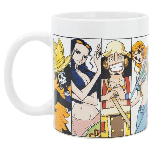 Anime One Piece Ruffy Crew Teetasse Tasse Kaffeetasse Geschenkidee 325 ml - WS-Trend.de