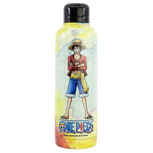 Anime One Piece Ruffy Edelstahl Wasserflasche Trinkflasche Flasche 515 ml - WS-Trend.de