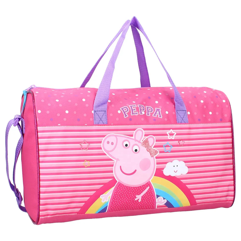 Peppa Pig Wutz 2tlg. Set Kinder Sporttasche Tasche plus Trinkflasche 600 ml - WS-Trend.de