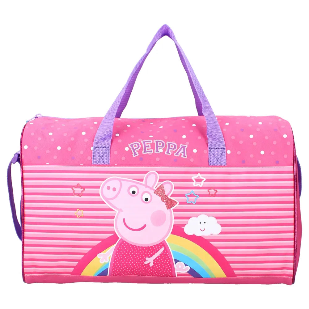 Peppa Pig Wutz 2tlg. Set Kinder Sporttasche Tasche plus Trinkflasche 600 ml - WS-Trend.de