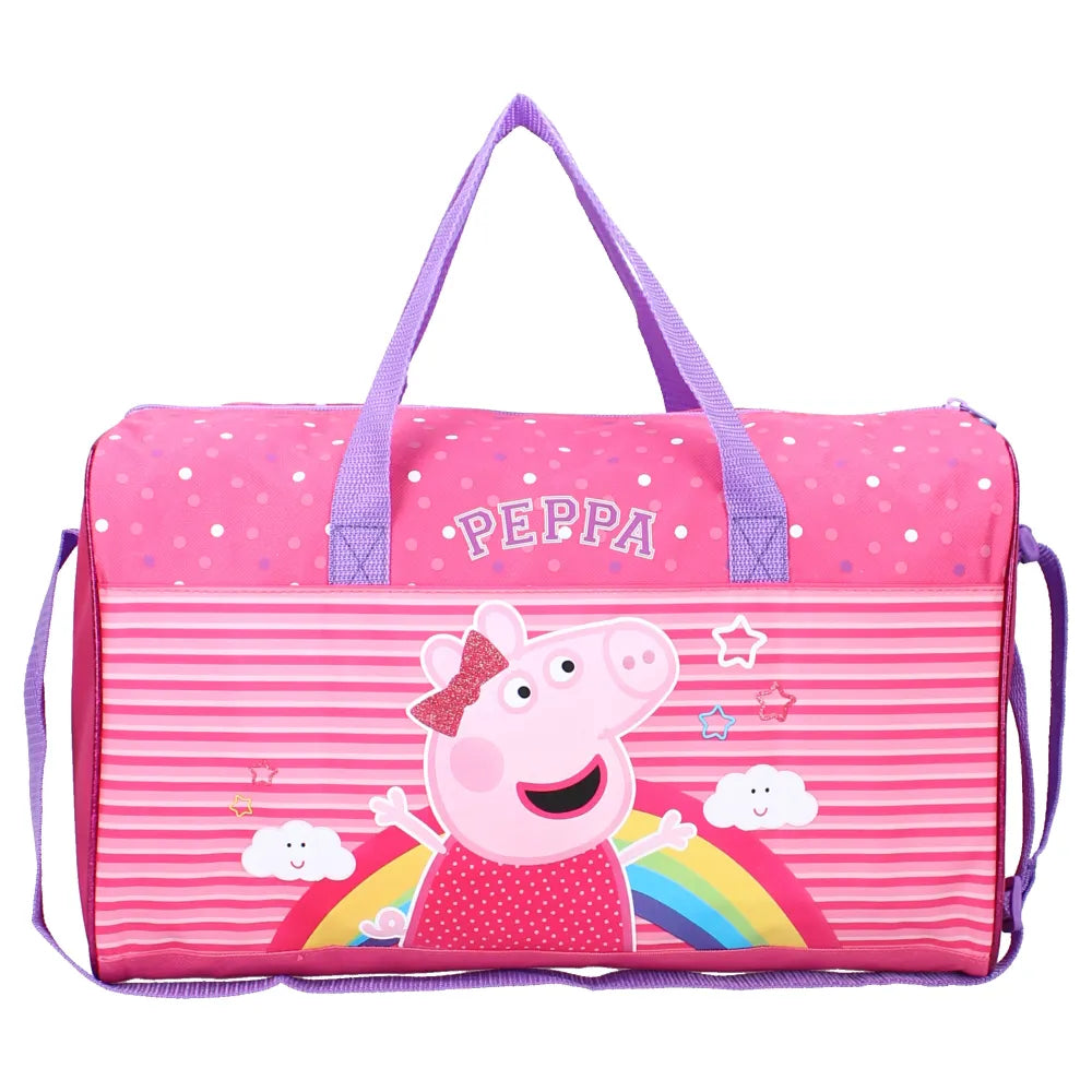 Peppa Pig Wutz 2tlg. Set Kinder Sporttasche Tasche plus Trinkflasche 600 ml - WS-Trend.de