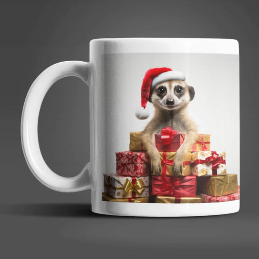 Erdmännchen Geschenke Weihnachten Kaffeetasse Teetasse Tasse Geschenkidee 330 ml - WS-Trend.de