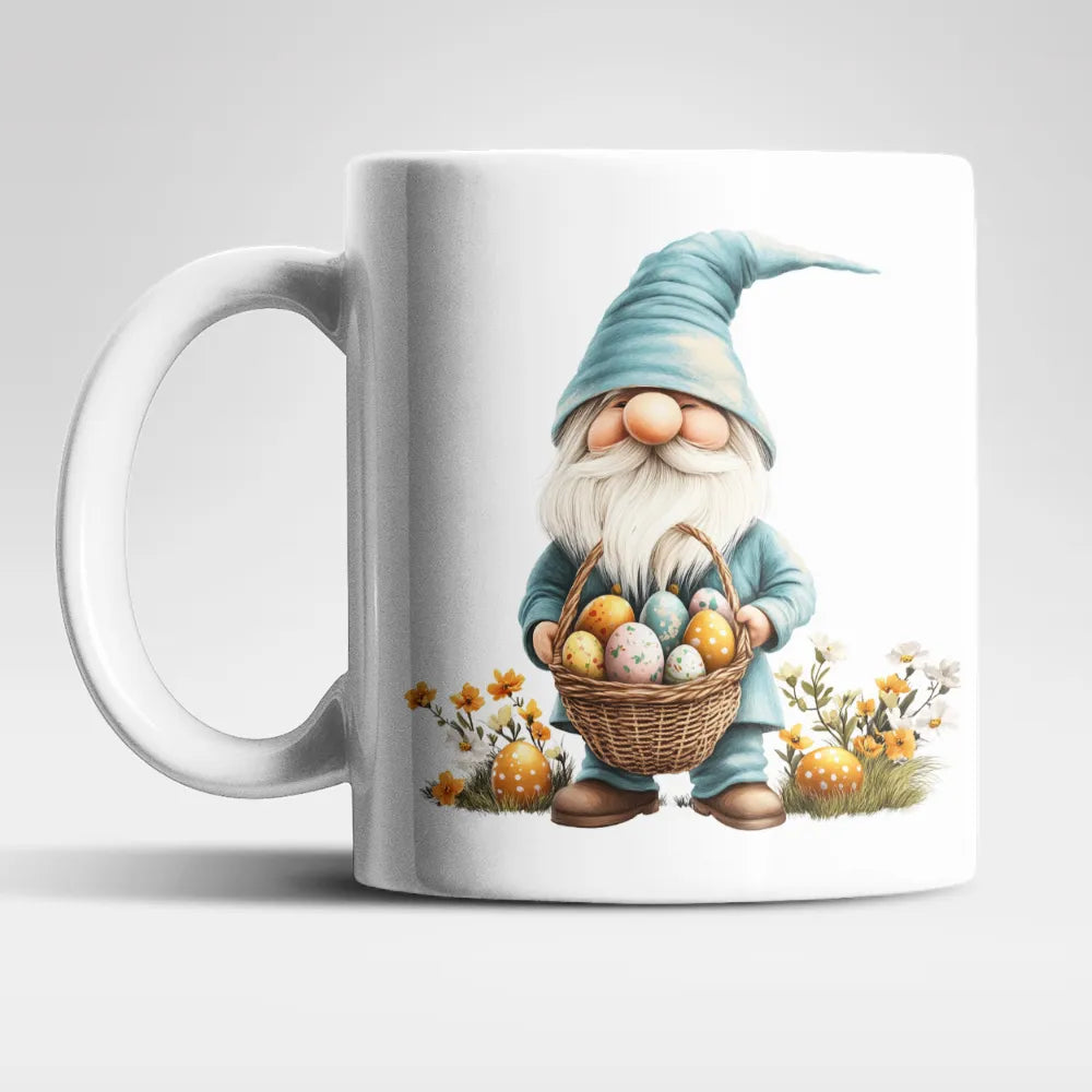 Ostern Gnom Ostereier Kaffeetasse Teetasse Tasse Geschenkidee 325 ml - WS-Trend.de