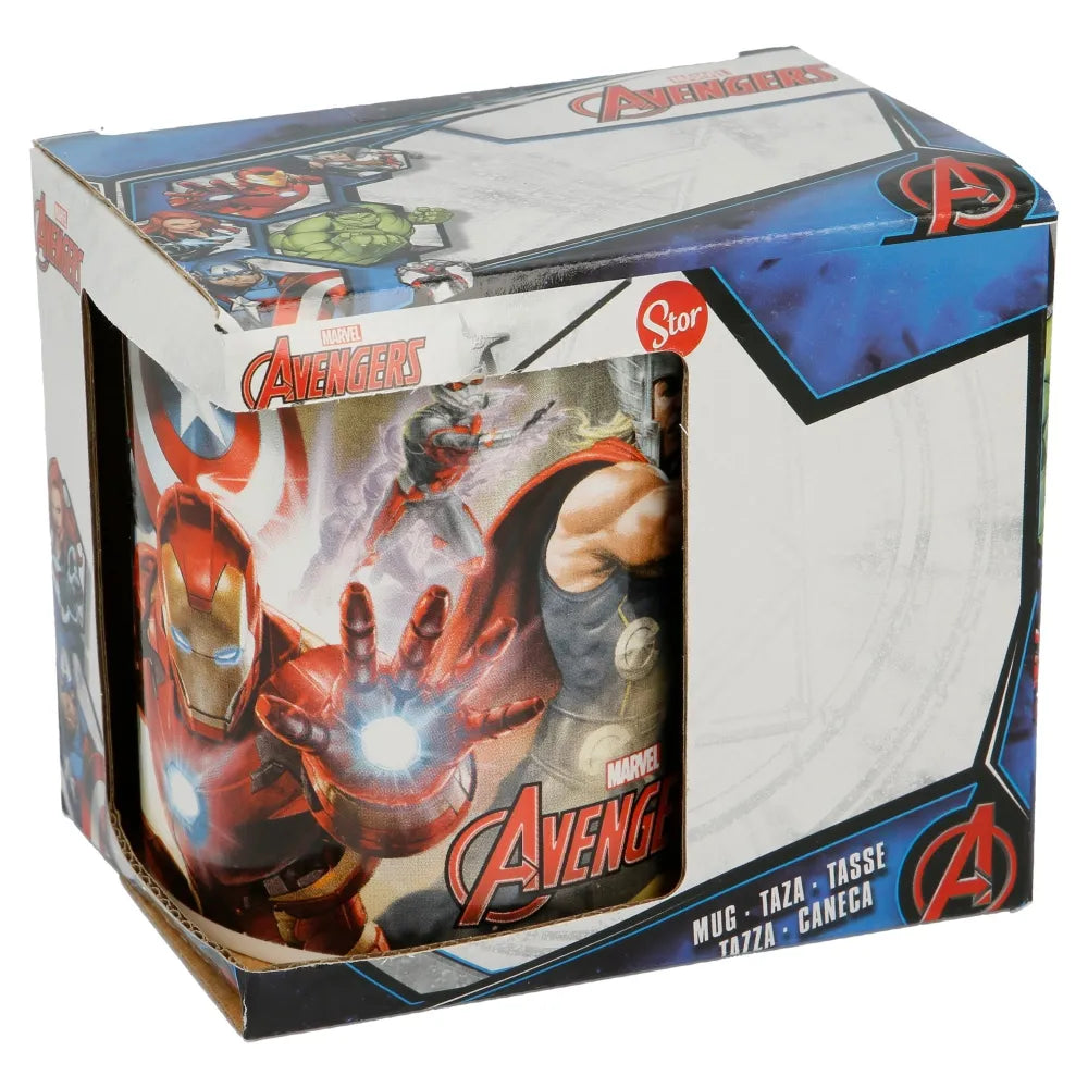 Marvel Avengers Kaffeetasse Teetasse Tasse Geschenkidee 330 ml - WS-Trend.de