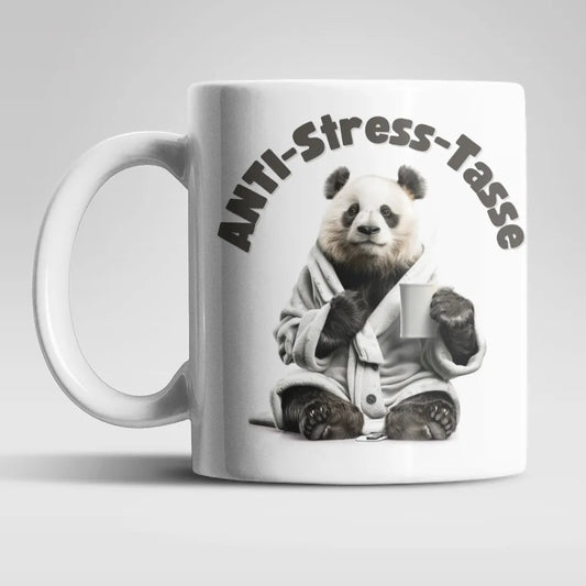 Anti Stress Panda Kaffeetasse Teetasse Tasse Geschenkidee 325 ml - WS-Trend.de