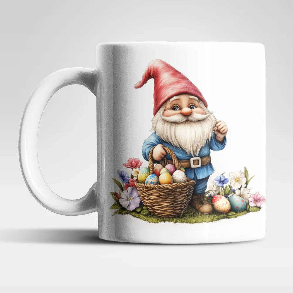 Ostern Gnom Ostereier Kaffeetasse Teetasse Tasse Geschenkidee 325 ml - WS-Trend.de