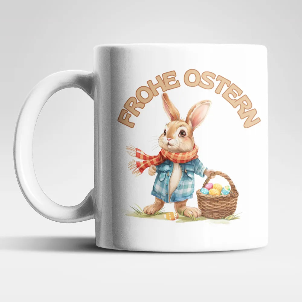 Ostern Hase Ostereier Kaffeetasse Teetasse Tasse Geschenkidee 325 ml - WS-Trend.de