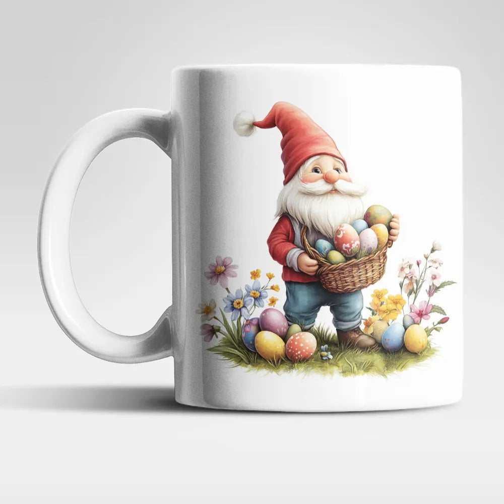 Ostern Gnom Ostereier Kaffeetasse Teetasse Tasse Geschenkidee 325 ml - WS-Trend.de