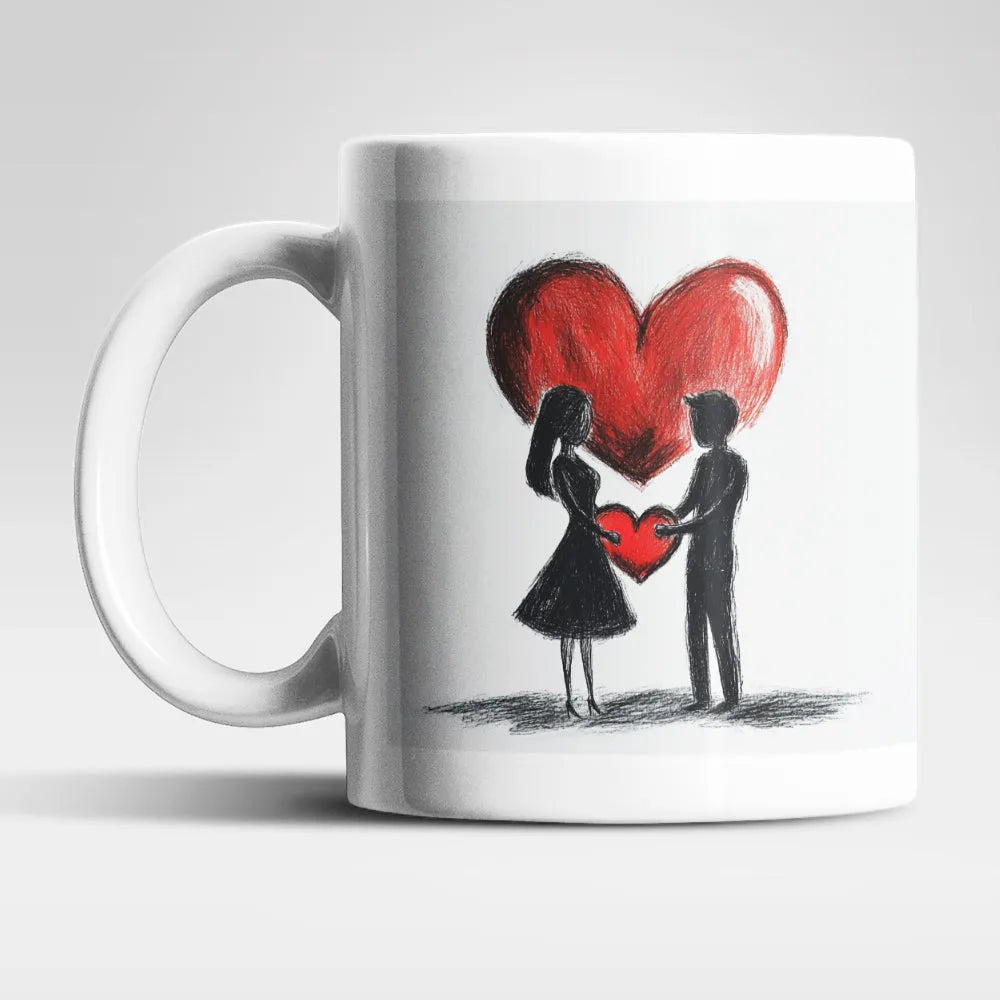 Liebe Love Liebespaar Valentinstag Kaffeetasse Teetasse Tasse Geschenkidee - WS-Trend.de