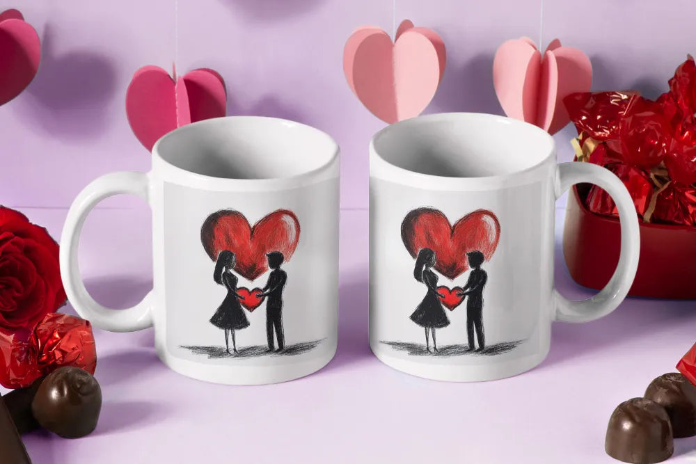 Liebe Love Liebespaar Valentinstag Kaffeetasse Teetasse Tasse Geschenkidee - WS-Trend.de