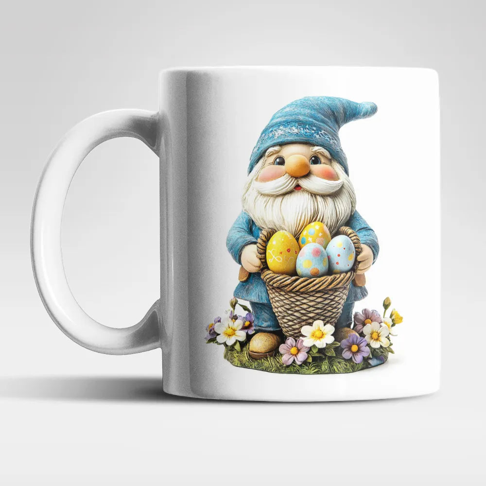 Ostern Gnom Ostereier Kaffeetasse Teetasse Tasse Geschenkidee 325 ml - WS-Trend.de