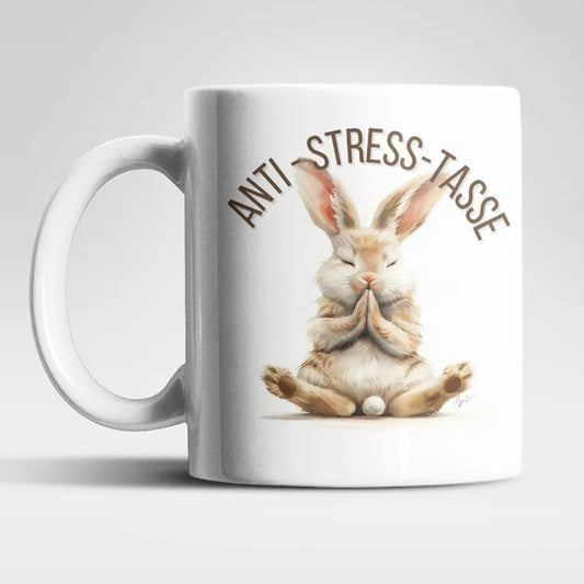 Anti Stress Baby Hase Häschen Kaffeetasse Teetasse Tasse Geschenkidee - WS-Trend.de