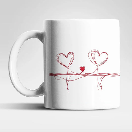 Liebe Love Herz Valentinstag Kaffeetasse Teetasse Tasse Geschenkidee - WS-Trend.de