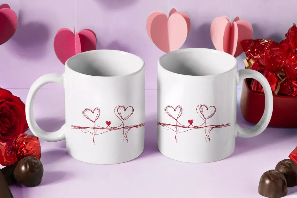 Liebe Love Herz Valentinstag Kaffeetasse Teetasse Tasse Geschenkidee - WS-Trend.de