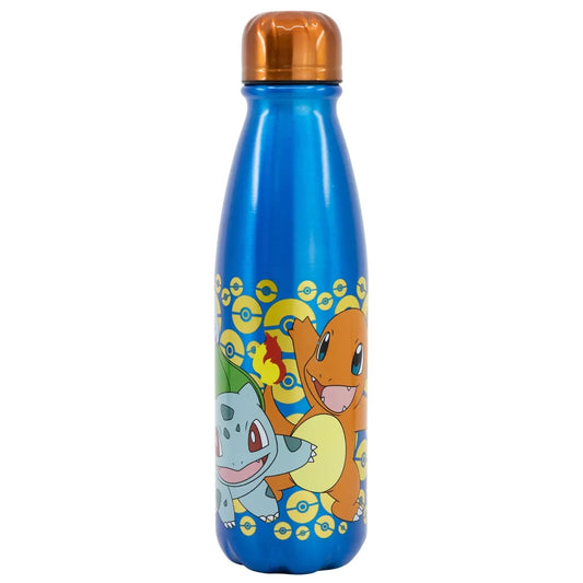 Pokemon Pikachu and Friends ALU Wasserflasche Trinkflasche 600 ml - WS-Trend.de