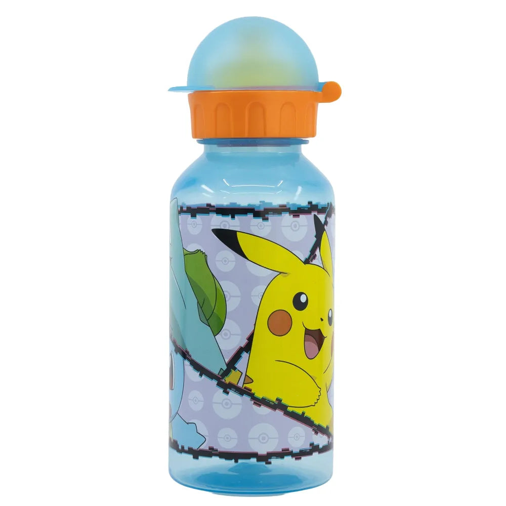 Pokemon Pikachu Kinder 2 tlg. Set 3 Kammern Brotdose Trinkflasche 370 ml - WS-Trend.de