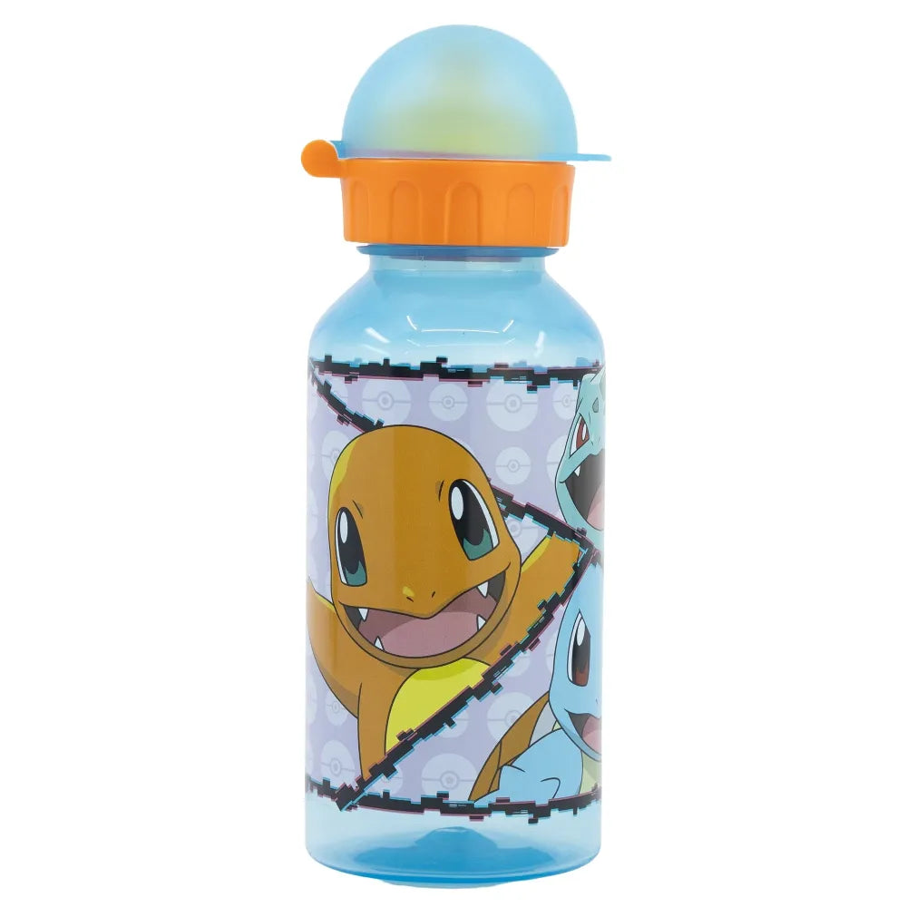 Pokemon Pikachu Kinder 2 tlg. Set 3 Kammern Brotdose Trinkflasche 370 ml - WS-Trend.de