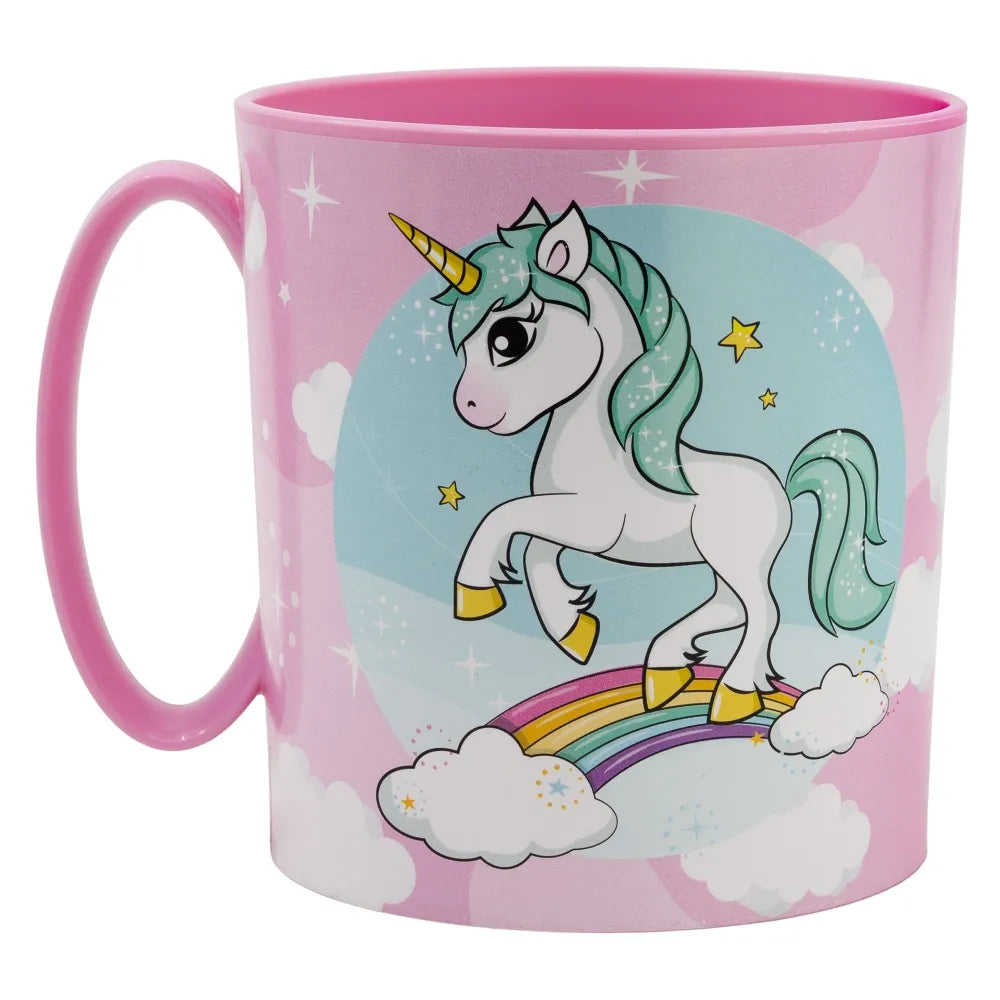 Kleines Einhorn Unicorn Kinder Geschirr-Set 3 tlg Teller Schüssel Becher 350 ml - WS-Trend.de