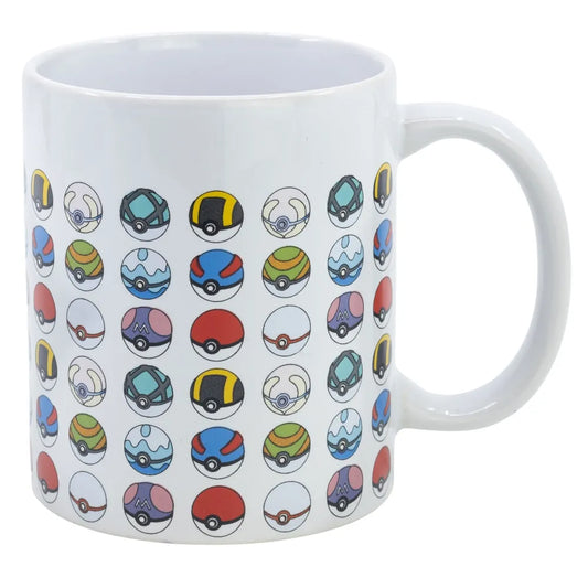 Pokemon Pikachu Pokeball Kaffeetasse Teetasse Tasse Geschenkidee 325 ml - WS-Trend.de