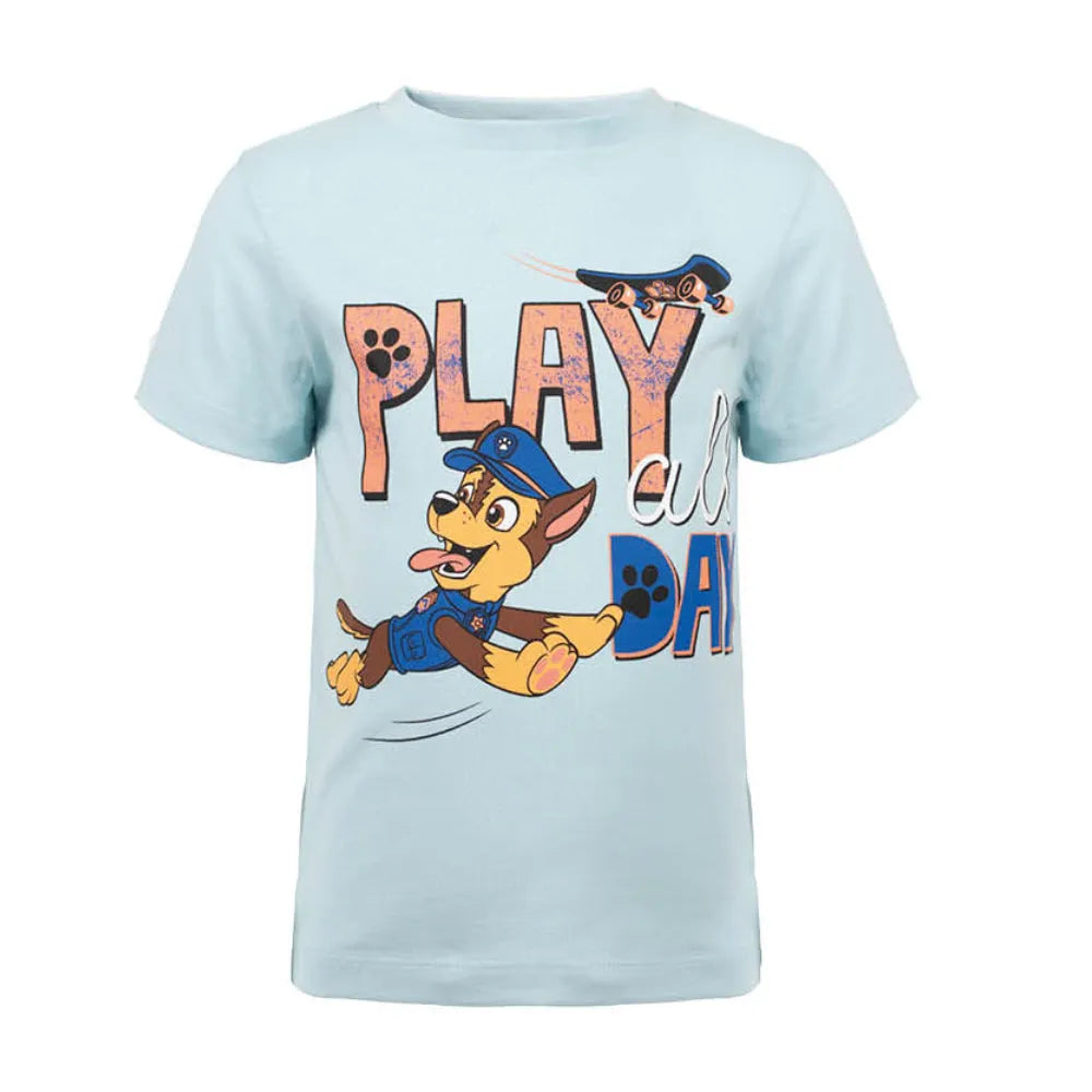 Paw Patrol Chase Kinder Jungen kurzarm T-Shirt Shirt - WS-Trend.de