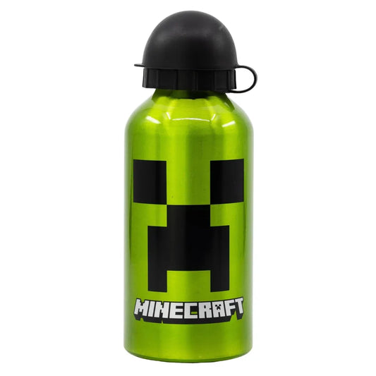 Minecraft Creeper Kinder Aluminium Trinkflasche 400 ml - WS-Trend.de