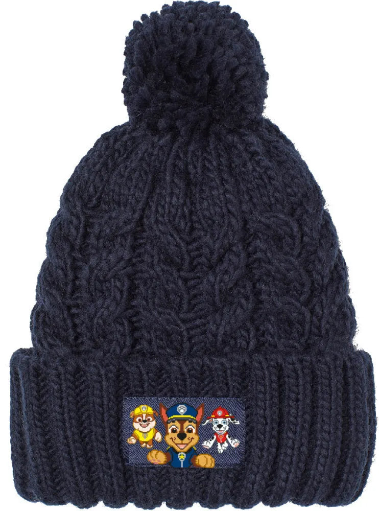 Paw Patrol Chase Kinder Herbst Wintermütze - WS-Trend.de Jungen Blau 52-54