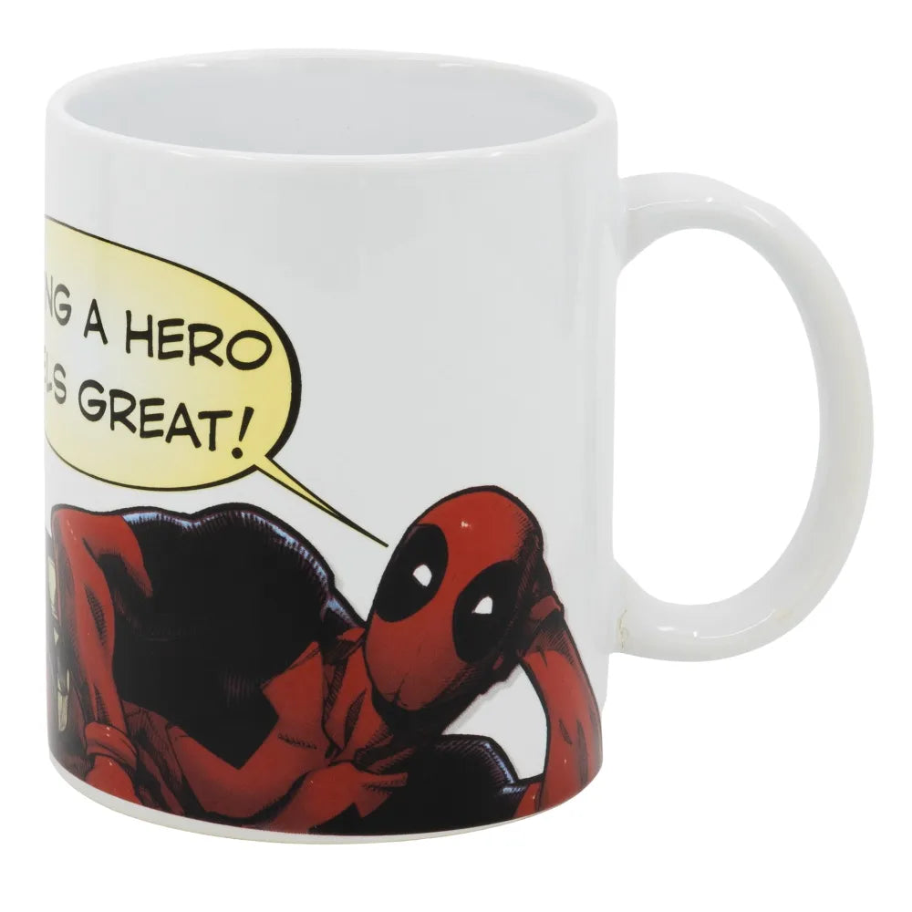 Marvel Deadpool Teetasse Tasse Kaffeetasse Geschenkidee 325 ml - WS-Trend.de