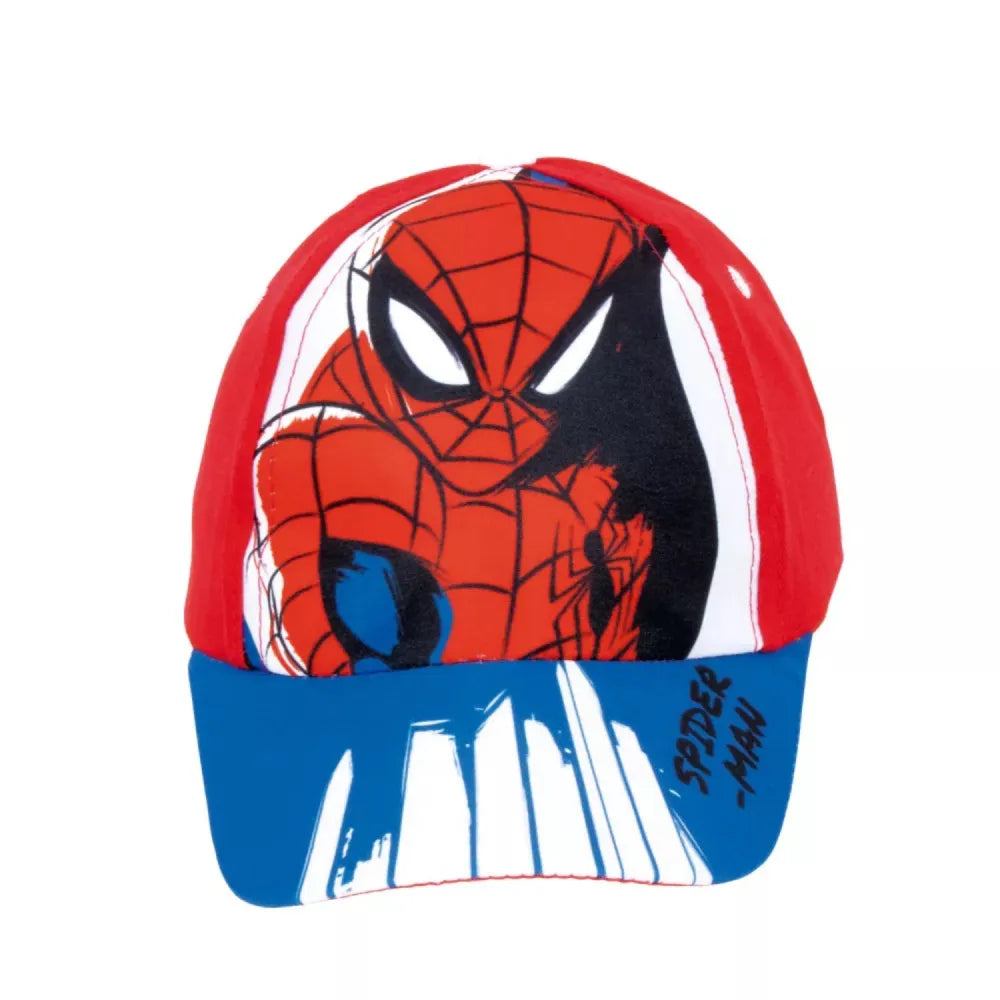 Marvel Spiderman Kinder Basecap - WS-Trend.de Baseball Kappe Mütze Hut Jungen 52/54 Blau Rot