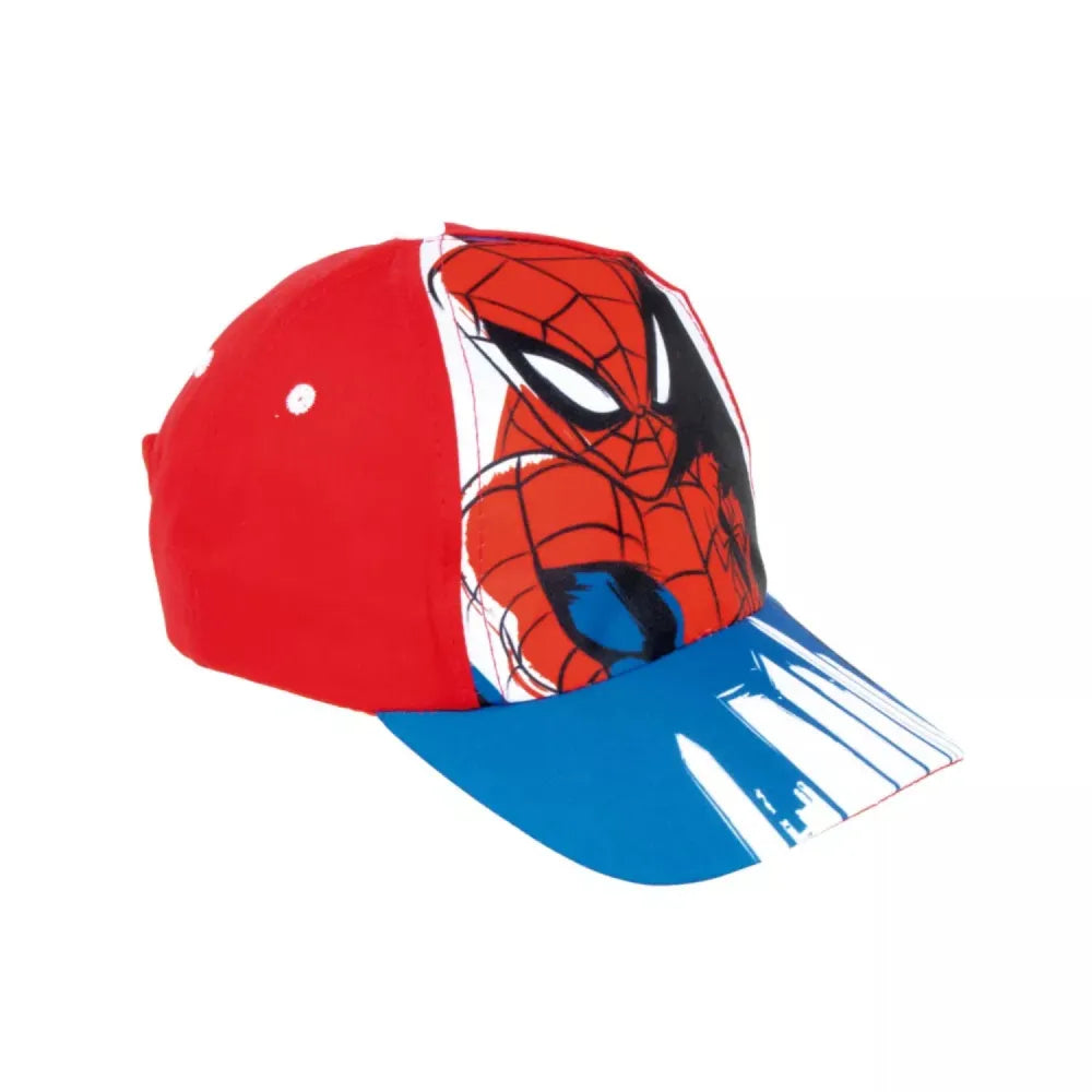 Marvel Spiderman Kinder Basecap - WS-Trend.de Baseball Kappe Mütze Hut Jungen 52/54 Blau Rot