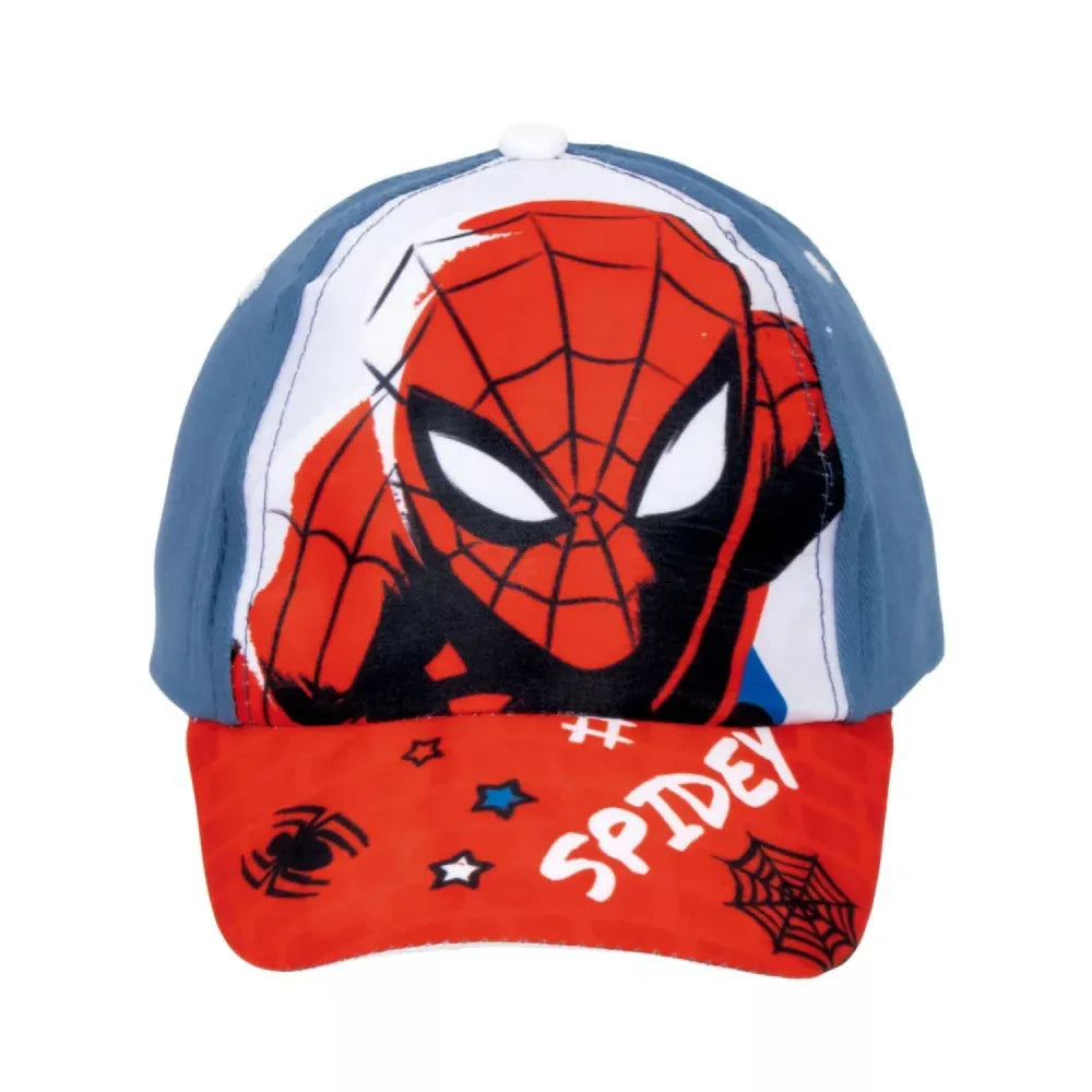 Marvel Spiderman Kinder Basecap - WS-Trend.de Baseball Kappe Mütze Hut Jungen 52/54 Blau Rot