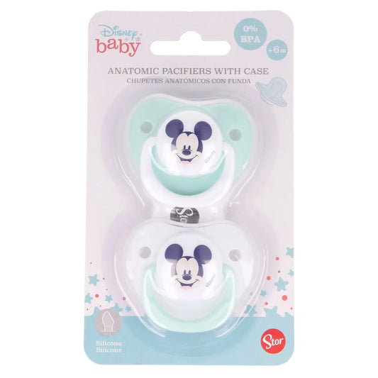 Disney Baby Mickey Maus 2er Pack Schnuller BPA Frei ab Monate oder 6 - WS-Trend.de