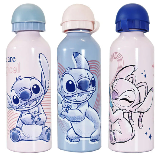 Disney Stitch Angel Aluminium Wasserflasche Trinkflasche Flasche 500 ml - WS-Trend.de