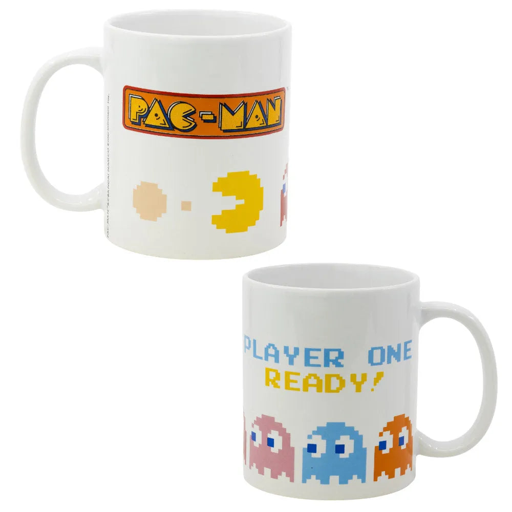 Gamer PAC-MAN Teetasse Tasse Kaffeetasse Geschenkidee 325 ml - WS-Trend.de