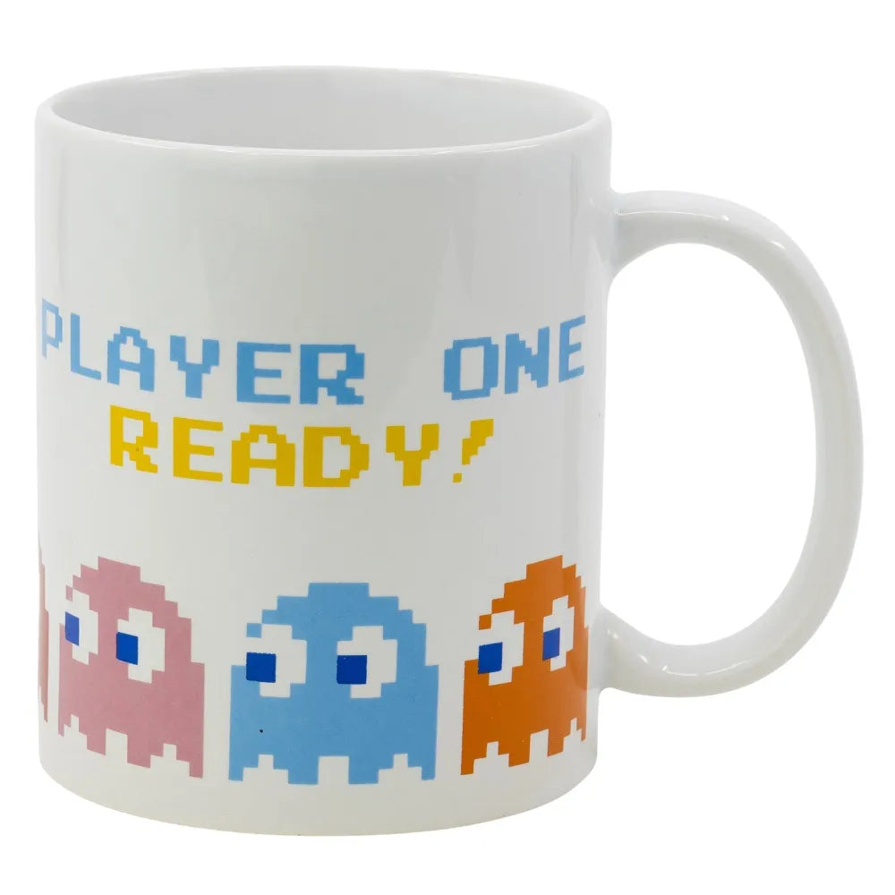 Gamer PAC-MAN Teetasse Tasse Kaffeetasse Geschenkidee 325 ml - WS-Trend.de