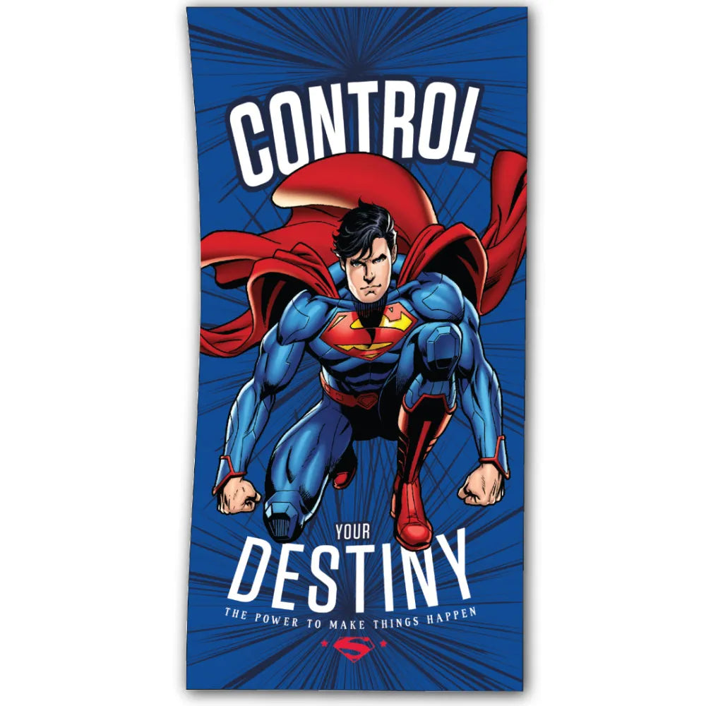 DC Comics Superman Badetuch Strandtuch Duschtuch XL 70x140 - WS-Trend.de