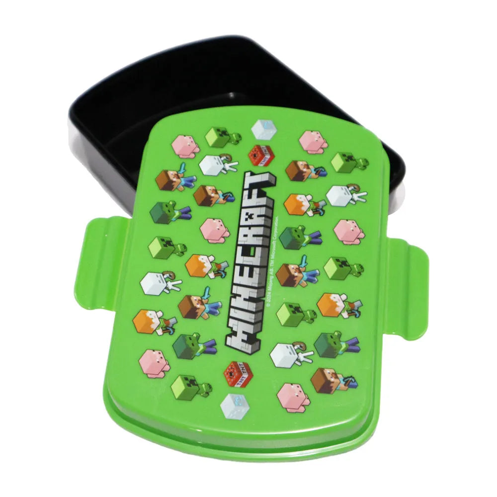 Minecraft Creeper Steve Alex Kinder 2 tlg Lunch Set Brotdose Trinkflasche 350 ml - WS-Trend.de