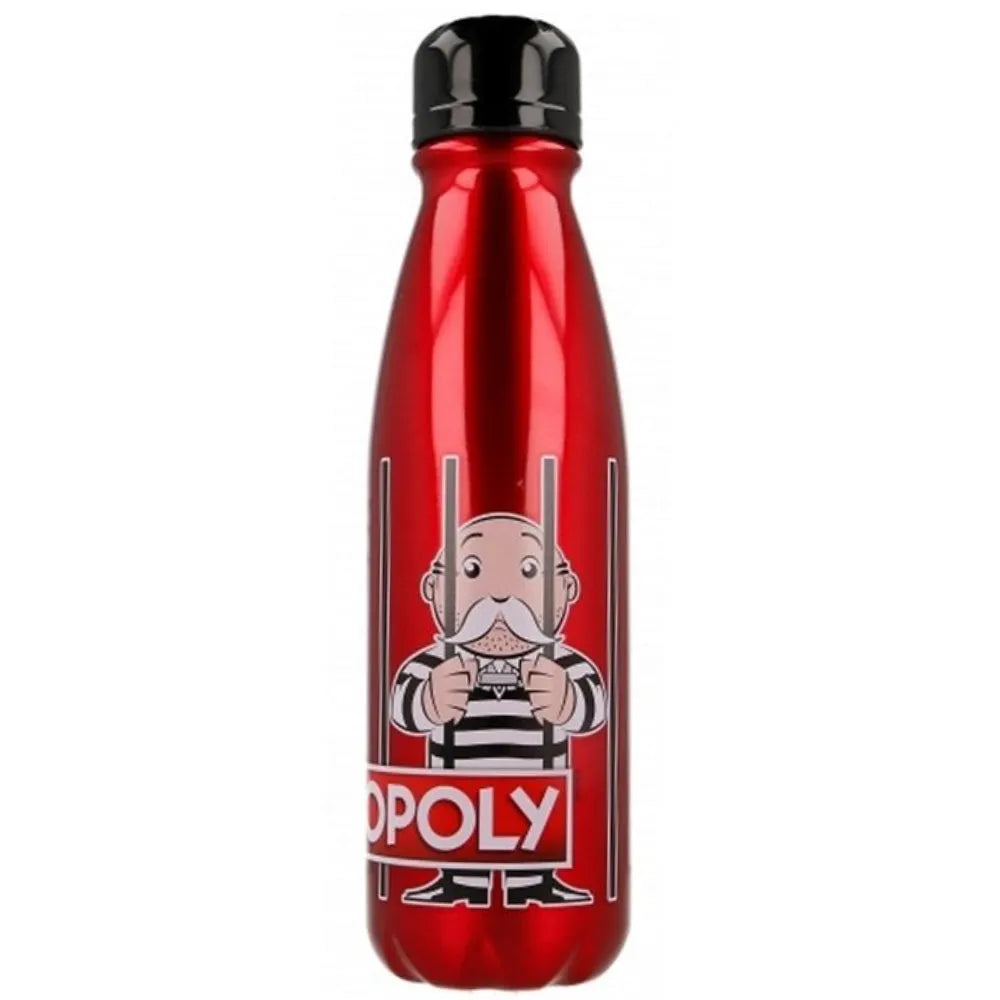 Monopoly 2-er Set Aluminium Wasserflasche Trinkflasche Flasche 600 ml - WS-Trend.de