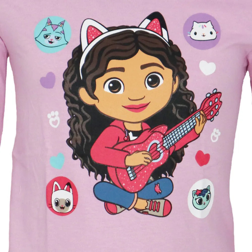 Gabbys Dollhouse Mädchen Kinder Langarmshirt Shirt - WS-Trend.de Gr. 104-134 100% Baumwolle