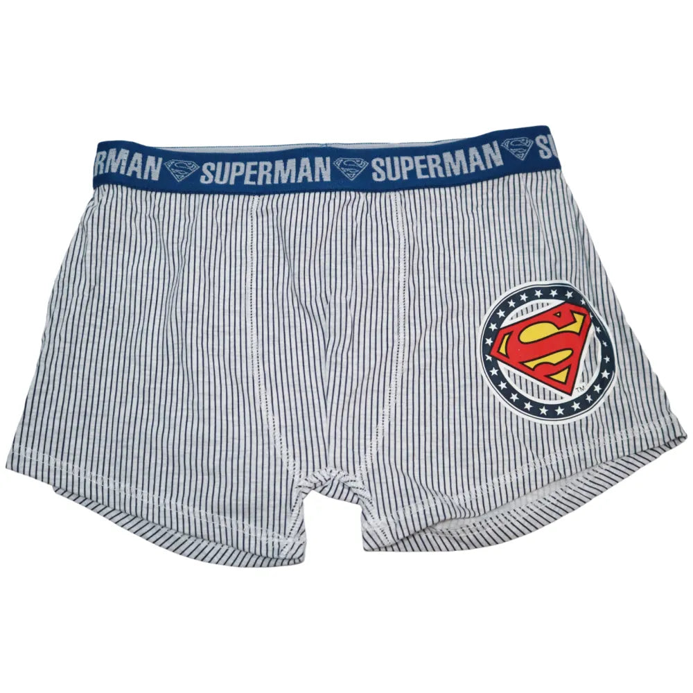 DC Comics Superman Herren Boxershorts Unterhose 2er Pack - WS-Trend.de Gr. S bis XXL