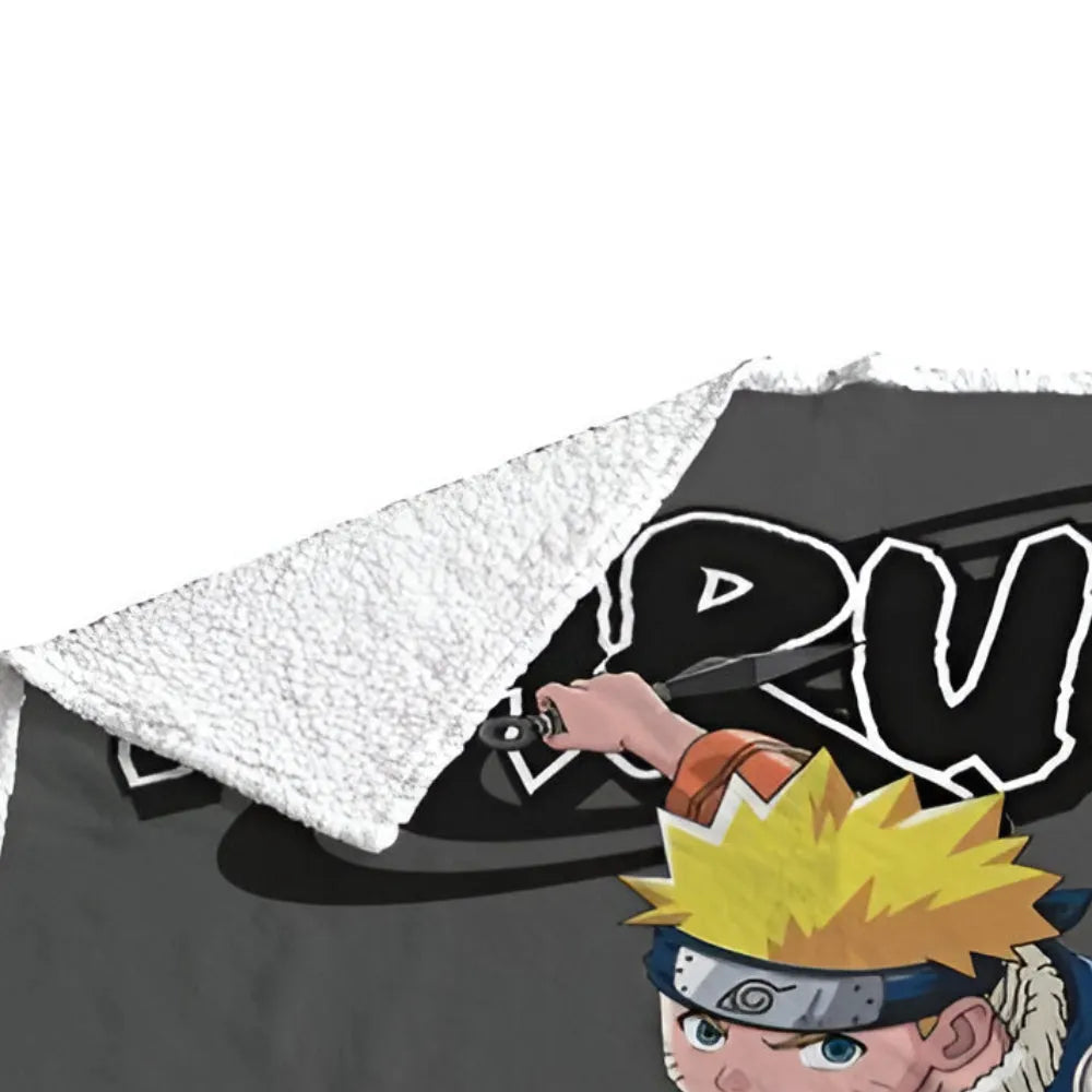 Anime Naruto Shippuden Kinder Coral Decke warme Kuscheldecke 120x150 cm - WS-Trend.de