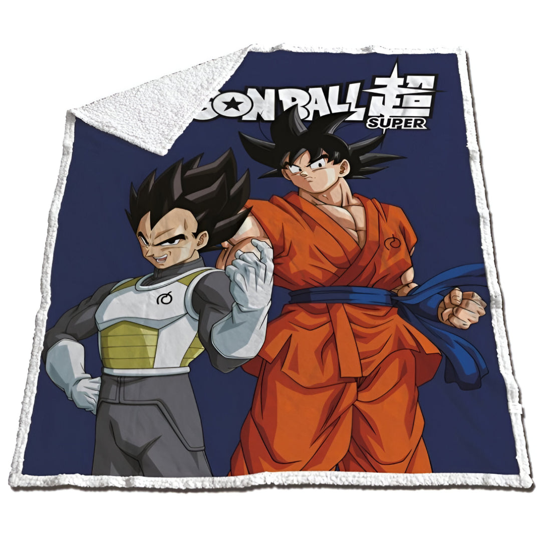 DragonBall Goku Coral Decke warme Kuscheldecke 120x150 cm