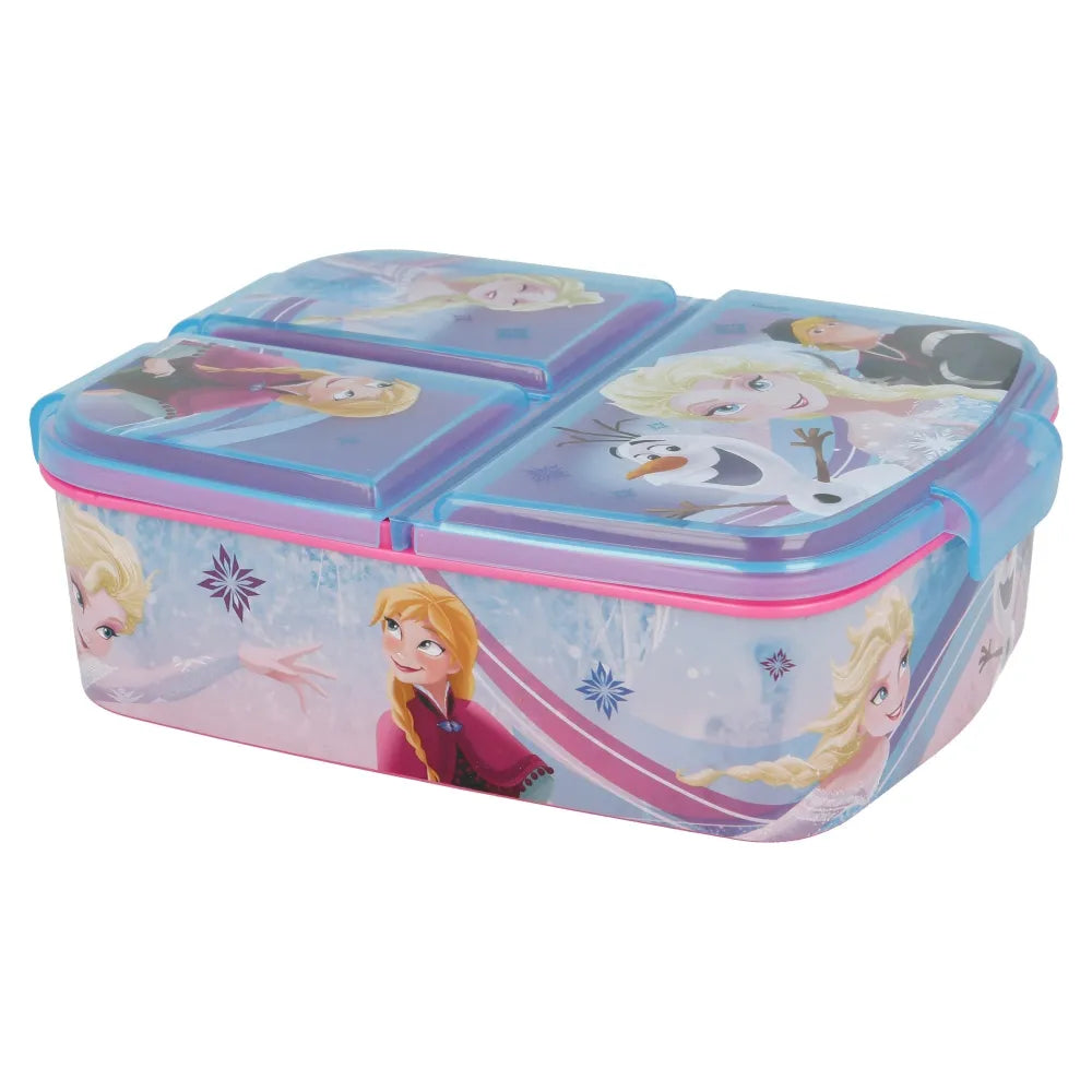 Disney Die Eiskönigin Anna Elsa 4 tlg Kinder Lunch Set Brotdose Alu-Trinkflasche - WS-Trend.de