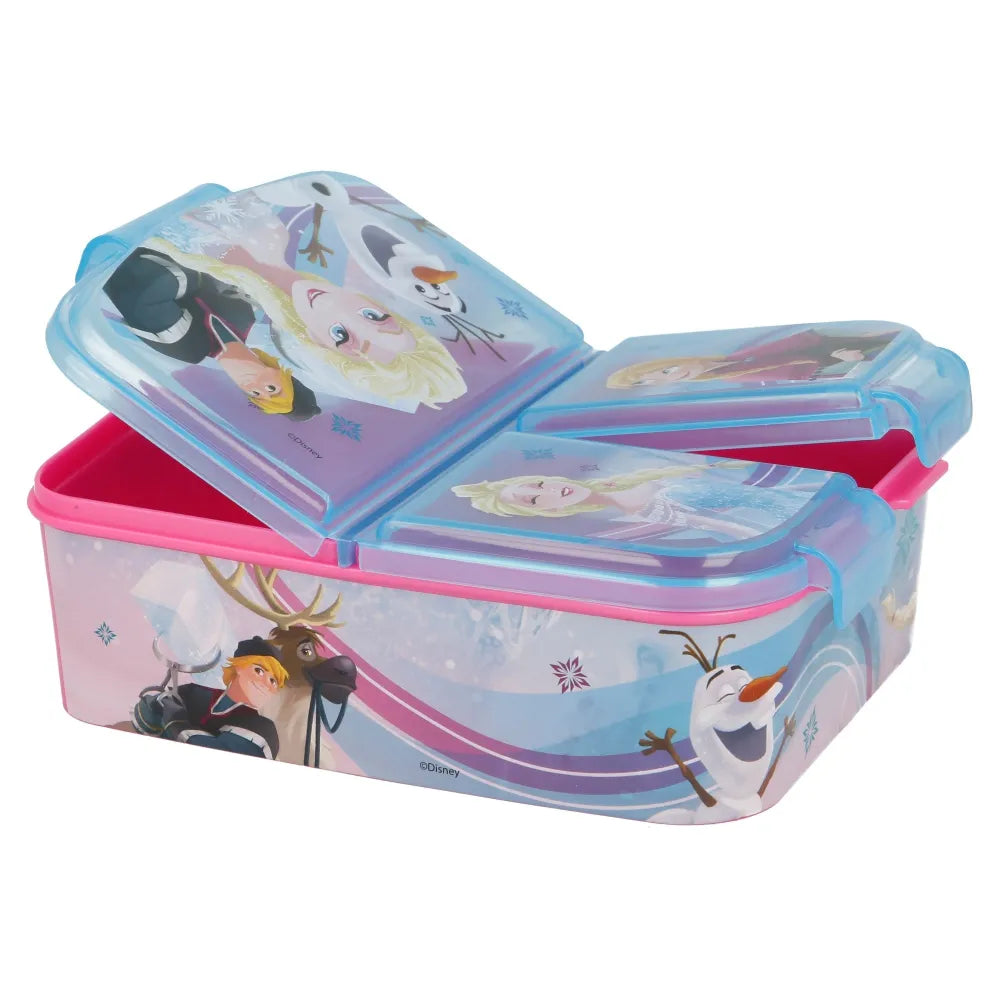 Disney Die Eiskönigin Anna Elsa 4 tlg Kinder Lunch Set Brotdose Alu-Trinkflasche - WS-Trend.de