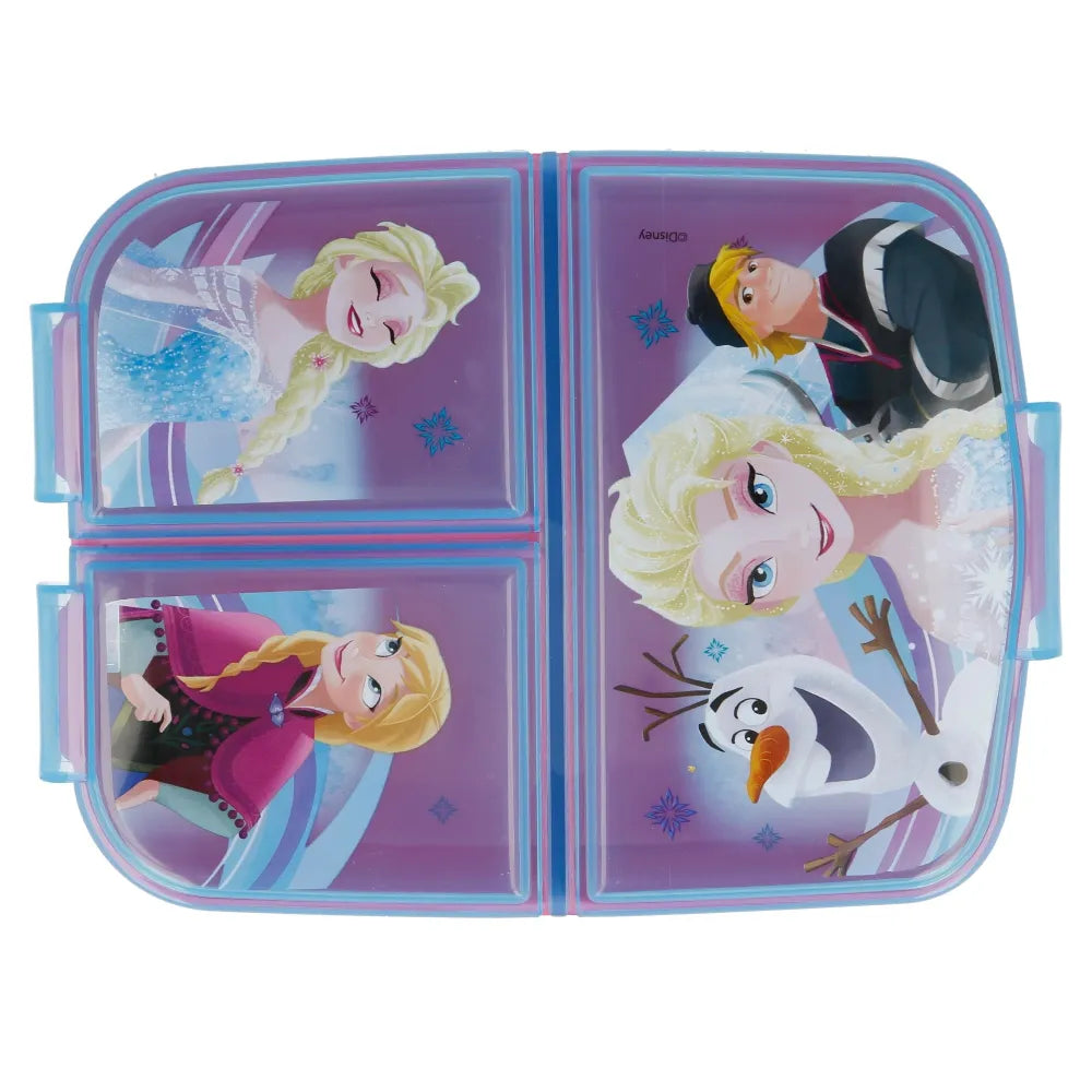 Disney Die Eiskönigin Anna Elsa 4 tlg Kinder Lunch Set Brotdose Alu-Trinkflasche - WS-Trend.de