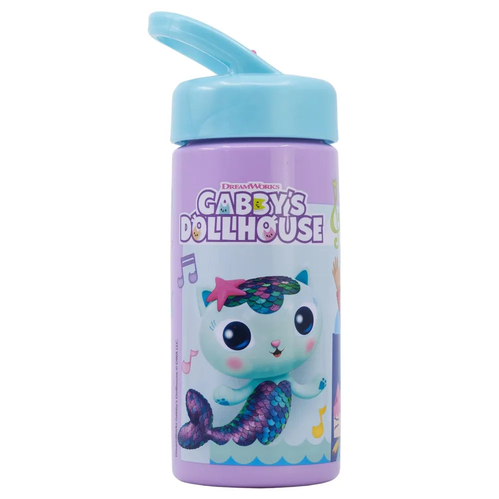 Gabbys Dollhouse Kinder Mädchen Wasserflasche Trinkflasche Flasche 410 ml - WS-Trend.de