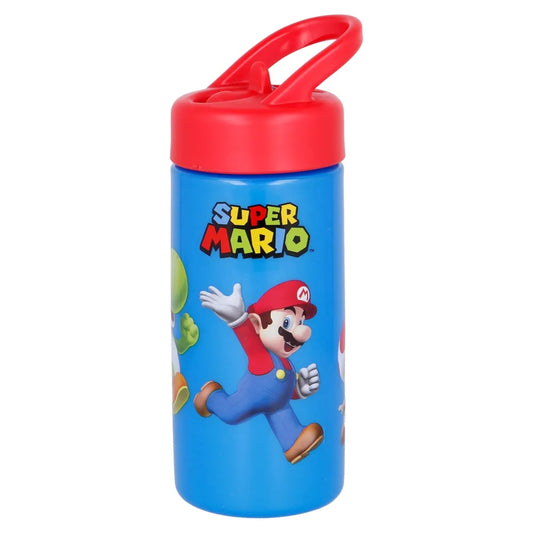 Super Mario Luigi Yoshi Toady Kinder Trinkflasche Wasserflasche Flasche 410 ml - WS-Trend.de