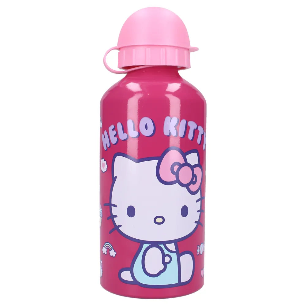 Hello Kitty 2 tlg. Kinder Lunch Set Brotdose XL Alu Trinkflasche 500 ml - WS-Trend.de