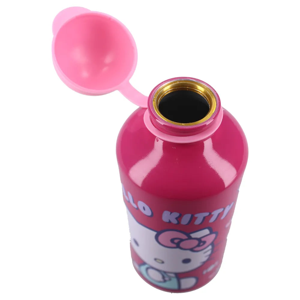 Hello Kitty 2 tlg. Kinder Lunch Set Brotdose XL Alu Trinkflasche 500 ml - WS-Trend.de